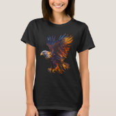 Fiery Steller's Sea-eagle Graphic Tee for Men Wome Tシャツ (正面)