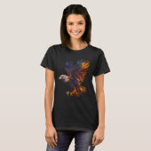 Fiery Steller's Sea-eagle Graphic Tee for Men Wome Tシャツ (正面フル)