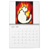 FieryStarCatのカレンダー カレンダー (3月 2027)