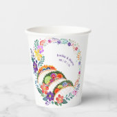 FIESTAカクティフォーカルフラワーズカスタム 紙コップ (正面)