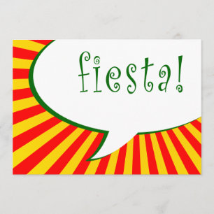fiestaパーティー:漫画音声 招待状