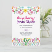 FIESTAブライダルシャワー民俗芸術フローラ 招待状 (スタンド正面)