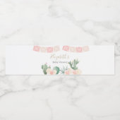 Fiestaベビーシャワーウォーターボトルタコバウベビー ペットボトルラベル (シングルラベル)