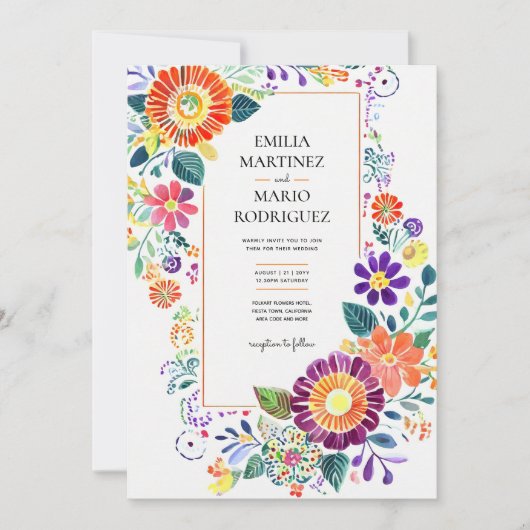 FIESTA'結婚's - Folkart Flowers モダン (正面)