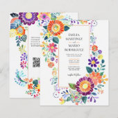 FIESTA'結婚's - Folkart Flowers モダン (正面/裏面)