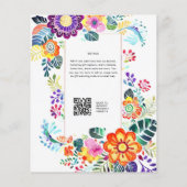 FIESTA'結婚's - Folkart Flowers モダン (裏面)