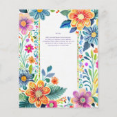 FIESTA誕生日フォーカルフラワーズ21日25日30日 (裏面)