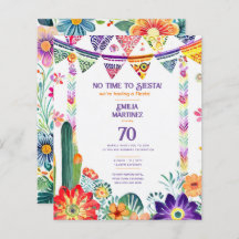 FIESTA誕生日フォーカルフラワーズ70th 80th 90th