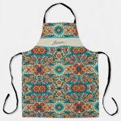 Fiesta開花、カスタマイズ可能 エプロン (正面)