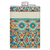 Fiesta開花、カスタマイズ可能 フラスク (裏面)