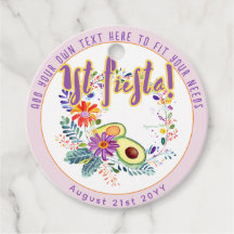 FIESTA ピンクのアボカド フォークアート フラワーズ オーダーメイド