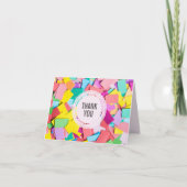 「Fiesta」 – 折り畳み型結婚サンキューカード サンキューカード (正面)