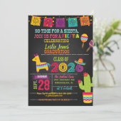 Fiesta 2026 Graduation Invitation - Blk 招待状 (スタンド正面)