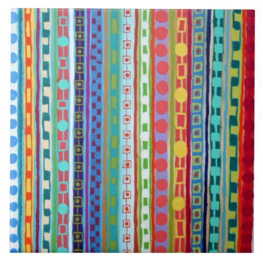 Fiesta 6 x 6セラミックタイル タイル (正面)