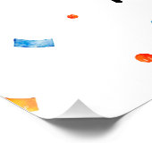  FIESTA Birthday Party banner backdrop  ポスター (コーナー)