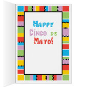 Fiesta Border Collie Greeting Card (内側 (右))