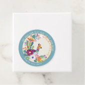 FIESTA Cacti Llama FolkFlowers Party Custom フェイバータグ (インサイチュ)