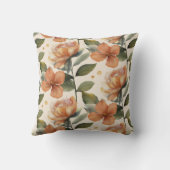 Fiesta Colors Throw Pillow クッション (裏面)