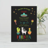 FIESTA COUPLES SHOWER Nacho Average Couple FUN 招待状 (スタンド正面)