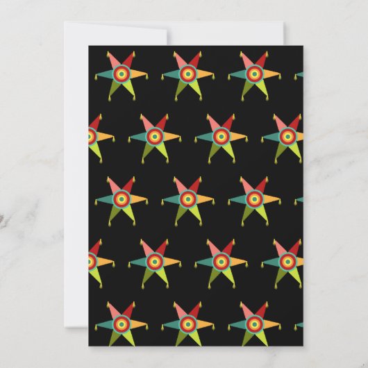 FIESTA COUPLES SHOWER Nacho Average Couple FUN 招待状 (裏面)