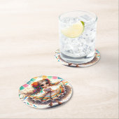 Fiesta Dancing Doll (#10) Paper Coaster Sets ラウンドペーパーコースター (インサイチュ)