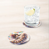 Fiesta Dancing Doll (#3) Paper Coaster Sets ラウンドペーパーコースター (インサイチュ)