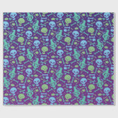 Fiesta de calaveras ラッピングペーパー (フラット)