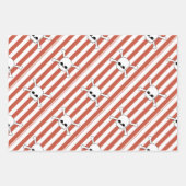 fiesta de cumpleaños pirata con calaveras ラッピングペーパーシート (正面)