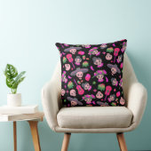 Fiesta De Los Muertos Throw Pillow クッション (椅子)