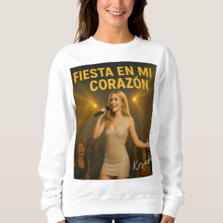 Fiesta en mi corazón - Sweatshirt Damen スウェットシャツ