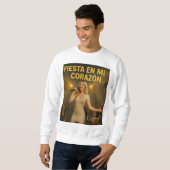 Fiesta en mi corazón - Sweatshirt Herren スウェットシャツ (正面フル)