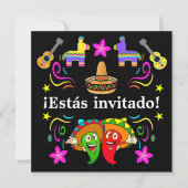 Fiesta - Estas invitado! 招待状 (正面)