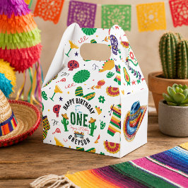 Fiesta First | 初誕生日パーティー フェイバーボックス