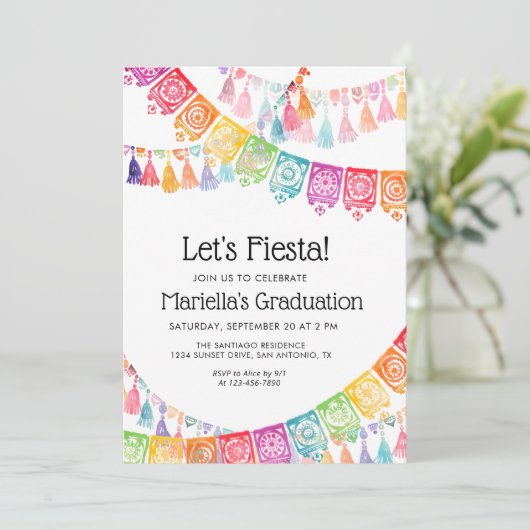 Fiesta Graduation 招待状 (スタンド正面)