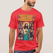 Fiesta Infernal: Cristo, Metal y Cerveza Tシャツ (正面)