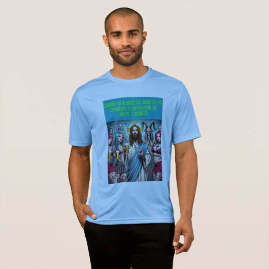 Fiesta Infernal: Cristo y el Metal Tシャツ (正面フル)