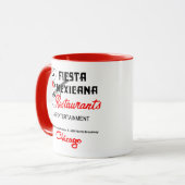 Fiesta Mexicana Restaurant，シカゴ， IL マグカップ (正面左)
