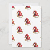 Fiesta Navidad Corporativa Elegante Retro Dance 招待状 (裏面)