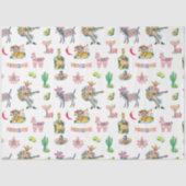 Fiesta Party Wrap | Taco Margarita Pattern 薄葉紙 (正面)