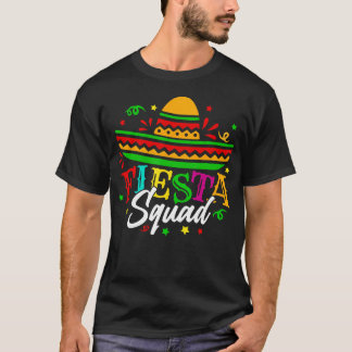 Fiesta Squad Cinco De Mayo Mexican Tシャツ