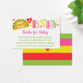 Fiesta Taco赤ちゃんの女の子のシャワーが本を持ってくる (デスク)