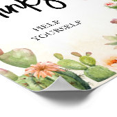 Fiesta Taco 'ベビーシャワーのドリンクについて ポスター (角)