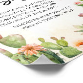 Fiesta Taco '赤ちゃんのシャワーはベビーと言わない ポスター (角)