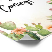 Fiesta Taco 'Baby Showerの件ありがとうございます来。 ポスター (角)