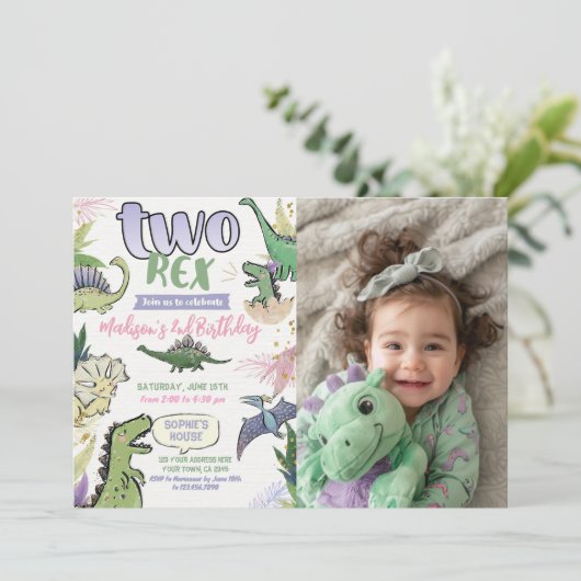 Fiesta temática de Dinosaurio 招待状 (スタンド正面)