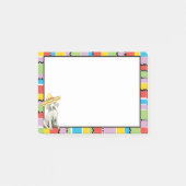 Fiesta Weimaraner Post-itノート ポストイット (正面)