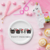 Fiestyのフランス人の紙皿 ペーパープレート (パーティー)