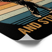 Fif-tee Golf Birthday Decorations Golf Pun And Sti ポスター (角)