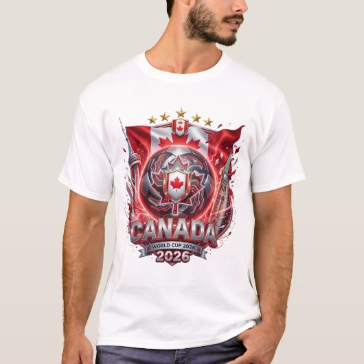FIFAワールドカップ2026 - カナダ Tシャツ (正面)