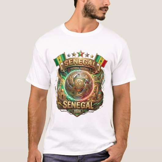 FIFAワールドカップ2026 - セネガル Tシャツ (正面)